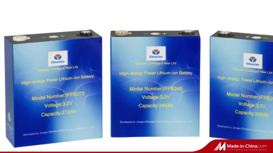 Batería de iones de litio LiFePO4 3.2V 50ah para sistemas de almacenamiento de energía solar de energía de respaldo